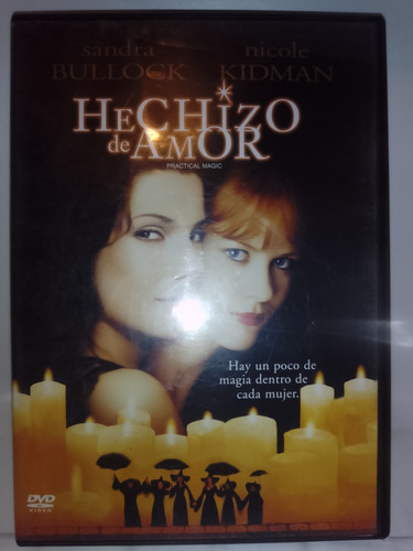 Hechizo De Amor Dvd Nicole Kidman Sandra Bullock Excelente 