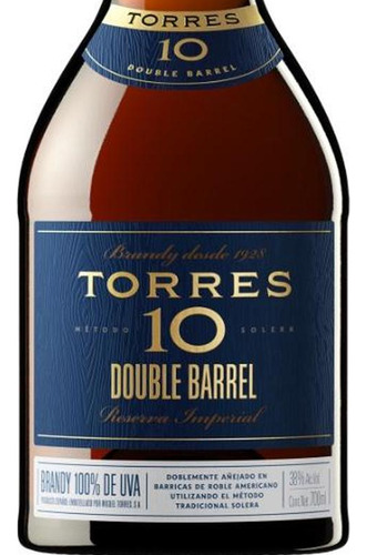 Pack De 4 Brandy Torres 10 Double Barrel 700 Ml
