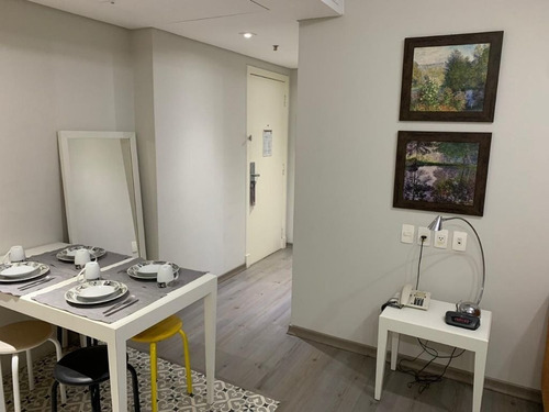 Imagem 3 de 7 de Flat Com 1 Dormitório, 32 M² - Venda Por R$ 450.000 Ou Aluguel Por R$ 4.500/mês - Pinheiros - São Paulo/sp - Fl0043