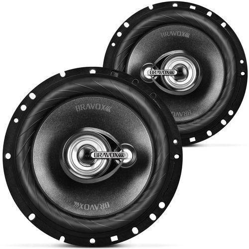 Falante Bravox Tr6u 120rms Linha Original De Som Auto