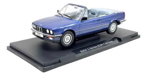 Miniatura Carro Bmw 325i 3-series E30 1985 1:18 Mcg Azul