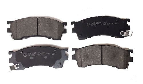 Imagen 2 de 2 de Pastillas De Frenos Mazda Mx6 Haima Familo Delantero