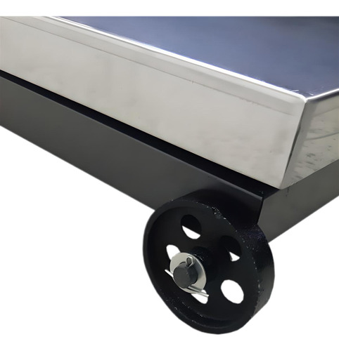 Balança Digital Industrial 300kg Com Bateria E Rodas - Upx