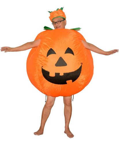 Disfraz Inflable De Calabaza Para Halloween, Traje Divertido