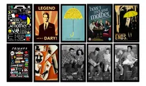 Comprar Kit 10 Poster Placas Mdf How I Met Your Mother 1 Decorativo