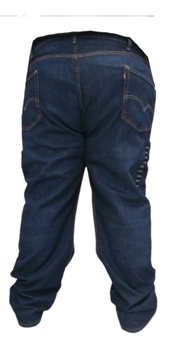 Talla Extra 50 X 32 Pantalon Mezclilla Relaxed Fit Plus Size