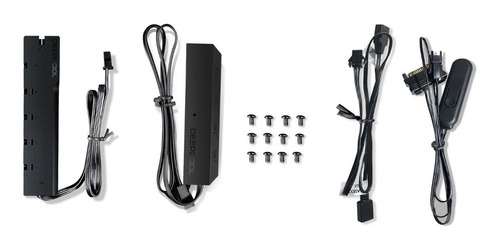 Imagen 8 de 10 de Pack Triple De Coolers 120mm Pwm Argb Deepcool Cf120 Plus