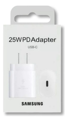 Cargador Samsung Usb-c Carga Rápida 25w Taco Org