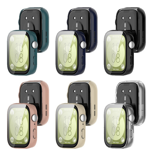 6pcs Funda Protectora Una Pieza Para Huawei Watch Fit 3