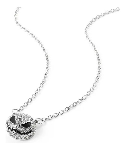 Juego De Collar Con Dije Y Aretes Jack Skellington