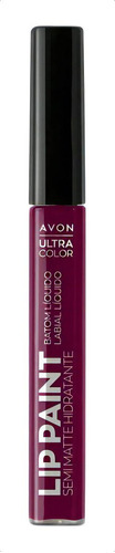 Avon Labial Líquido Lip Paint Matte Ultra Hidratante - Tati Color Purple Treasure