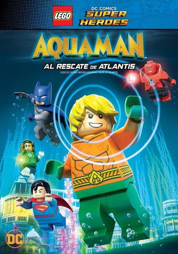 Imagen 1 de 2 de Dvd - Lego Super Heroes Aquaman