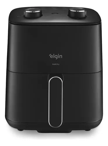 Fritadeira De Ar Petit Fry Elétrica 3.7l Preta Elgin Cor Preto