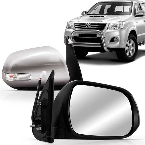 Retrovisor Hilux 2012 2013 2014 2015 Elétrico Sem Foldway