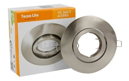 Imagen 1 de 5 de Luminaria Interior P/empotrar Redondo 50w Tecnolite Yd-360/s