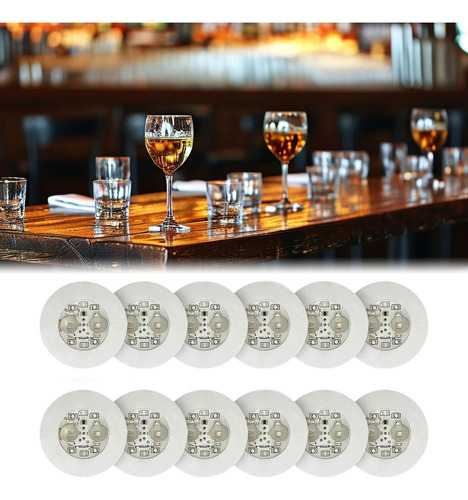 Posavasos Led Con Luz Posavasos Para Coche Luces 24 Piezas