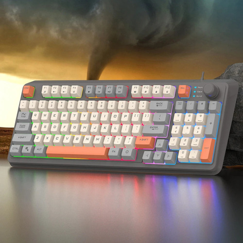 ' Teclado Para Juegos Rgb De 94 Teclas Para Portátil Y Pc