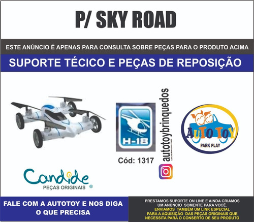 Sky Road 1317 - H-18 - Candide - Peças De Reposição