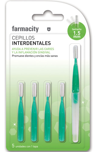 Cepillo Interdental Farmacity X 1,5 Mm 5 Un