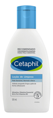Cetaphil - Loção De Limpeza Facial 120ml Blz