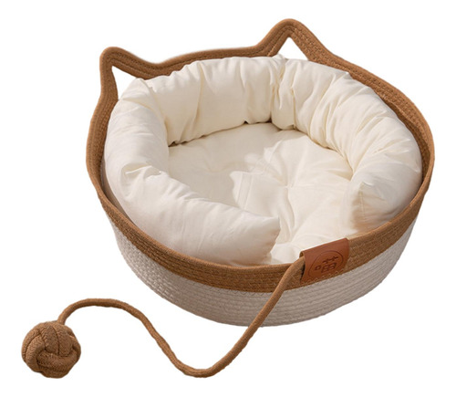 Cama Para Gato, Ninho Para Dormir, Canil Com Almofada,