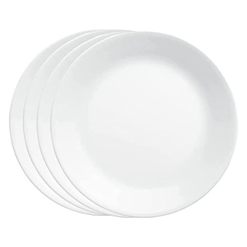 Corelle Vitrelle - Juego De 4 Platos De Vidrio Para Ensalada