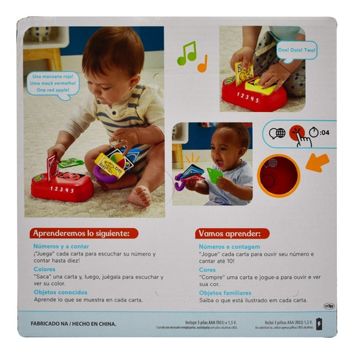 Uno Aprende Colores Y Numeros Rie Y Aprende Fisher Price