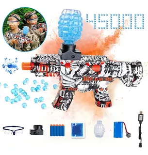 M4 Pistola De Hidrogel Camuflaje Automática De Juguete Dardo