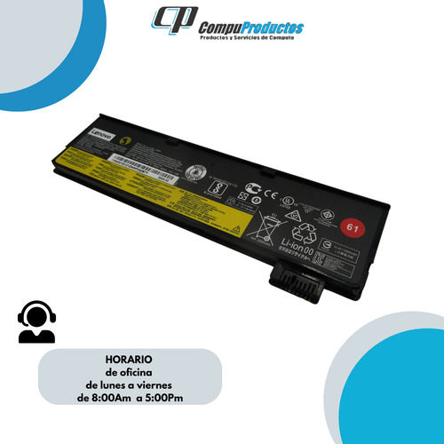 Bateria Lenovo Thinkpad T470 T480 T570 T580 01av423 61