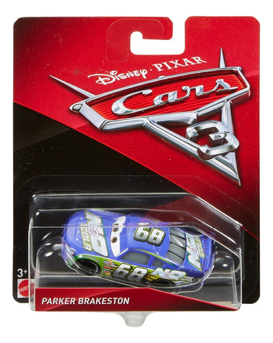 Cars 3 - Parker Brakeston - Die Cast - 1:55 - Mattel!!!