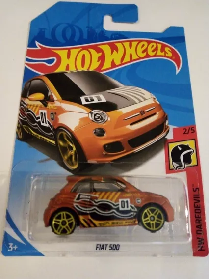 Hot Wheels | Fiat 500 Anaranjado