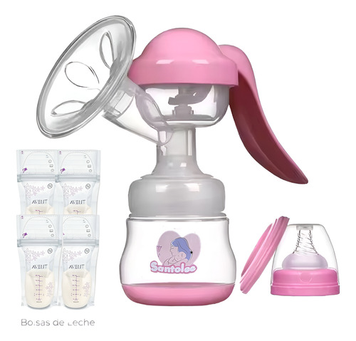 Extractor De Leche Manual Santolee + Bolsas De Leche Avent
