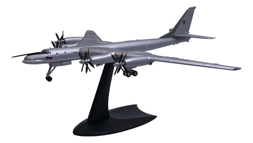 1/200 Modelo De Avión De Metal, Simulación Tu 95ms Fundido