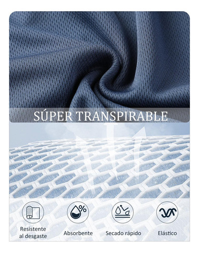 Lecoonmx Shorts Deportivos Para Hombre 2 In 1 Con Licra Con