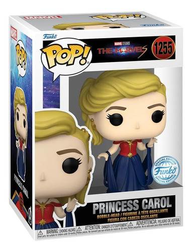 Funko Pop 1255 Princesa Carol Capitana Marvel