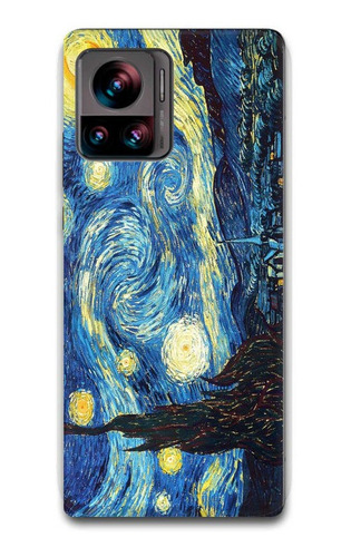 Funda N.e. 2 Van Gogh Para Motorola Todos 