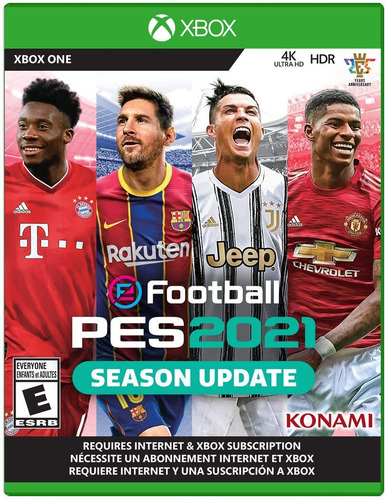 Efootball Pes 2021 Season Update- Xbox One Código Digital