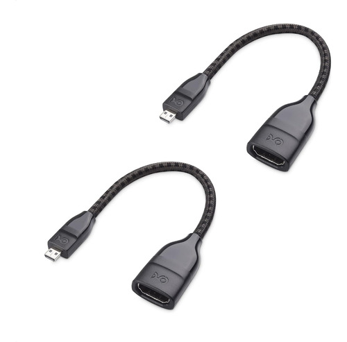 Cable Matters, Paquete De 2 Unidades, 8k/4k, 120 Hz, Micro H