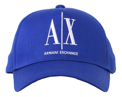 Armani Exchange Gorra Snapback Azul 100% Original