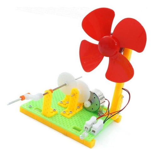 A Kit Físico De Plástico For Montar Generador De Manivela