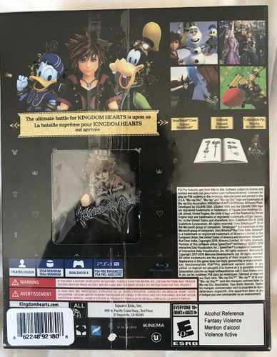 Kingdom Hearts 3 Deluxe Edition Ps4 Playstation Sellado Mercado Libre