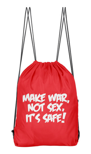 Bolso Deportivo Make War Not Sex (d0965 Boleto.store)