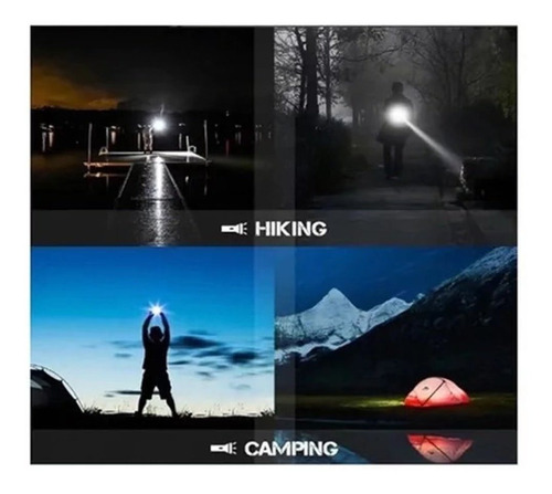 Mini Linterna Led Recargable Por Usb Muy Fuerte Para Pesca