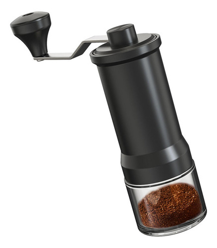 Molinillo De Café Manual De Acero Inoxidable Con Rebabas Y