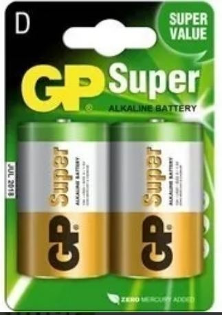 Pila Tipo D 1.5 V Super Alcalinas, Linternas, Calentadores