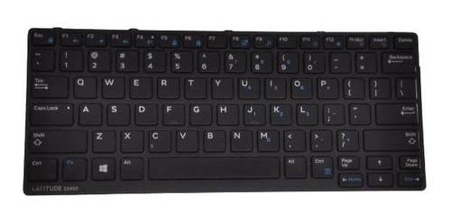 Teclado Laptop Dell E5450 E5470 E7450 E7470 Sin Puntero