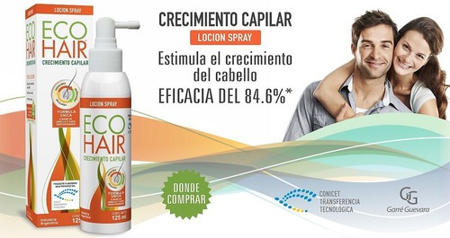 Imagen 5 de 9 de Ecohair Shampoo + Locion Crecimiento Cabello Ecohair