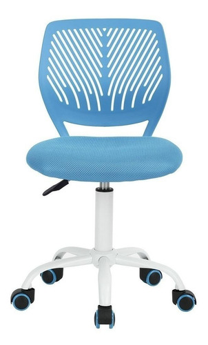 Imagen 1 de 3 de Silla de escritorio Home Make Carnation azul con tapizado de mesh