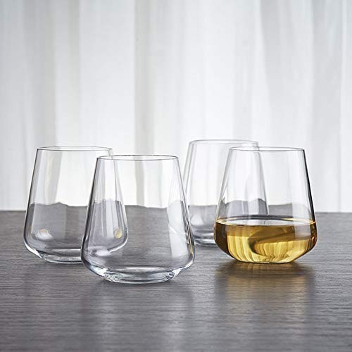 Imagen 4 de 7 de Vasos Whisky O Agua Cristal Bohemia Set X 6 Sandra 400ml