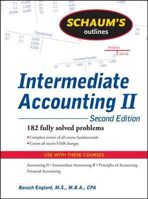 Libro Schaum's Outline Of Intermediate Accounting Ii, 2ed...